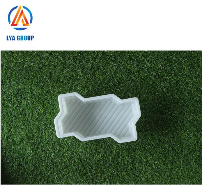 herringbone brick concrete form stamp mats plastic mould for paving of house street and garden