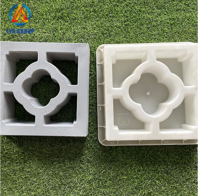 Art breeze block mold plastic breeze block mould for fence