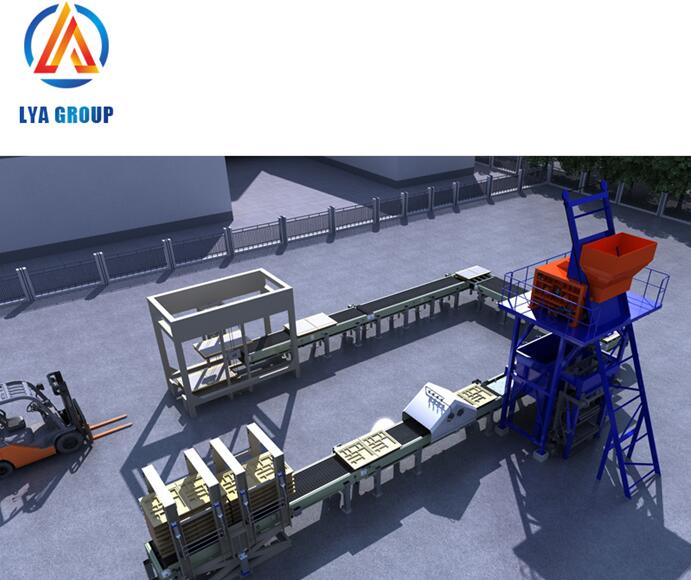 Automatic wet casting doser machine feeder production line Paving Block