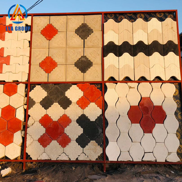 How to make paver brick mold color?