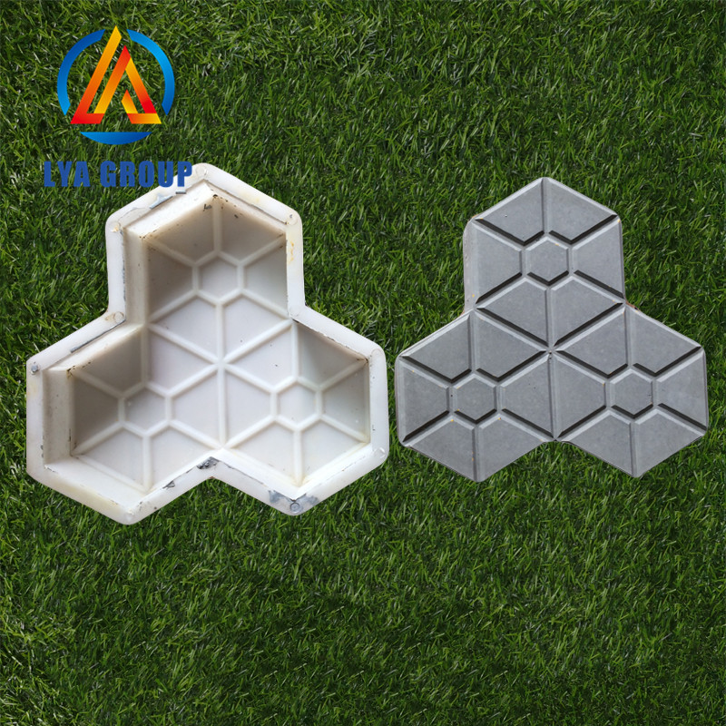 Plastic Paver Mold VS Brick Machine Bricks