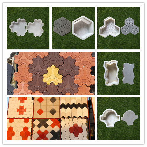 plastic paver molds Concrete Mould Paver Patio Garden Brick